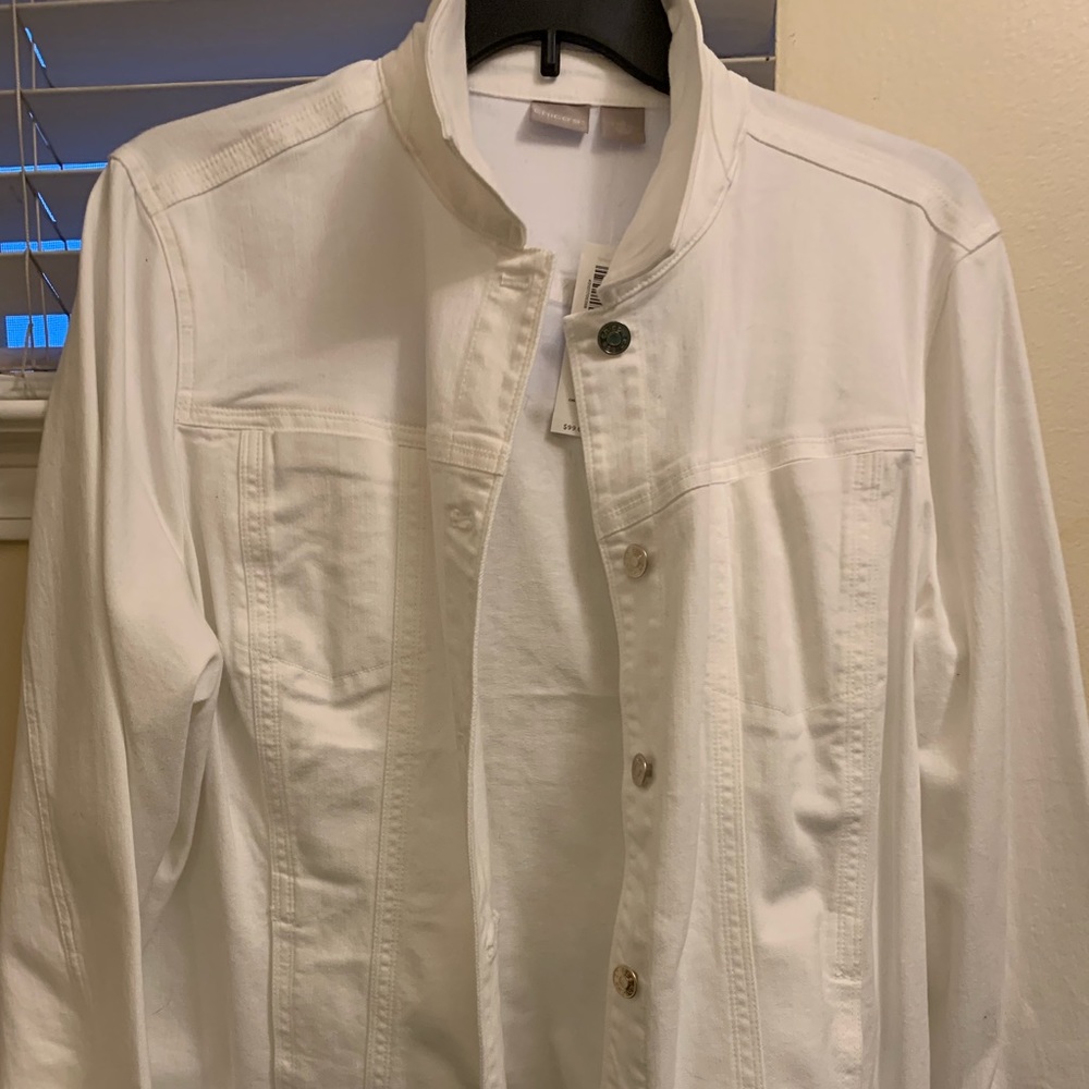 Chico’s denim jacket